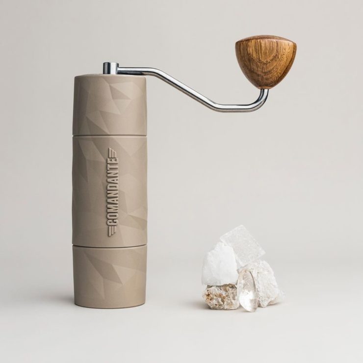 Comandante Launches New Outdoor Coffee Grinder Comandante X25 TRAILMASTER Dune coffee t&i